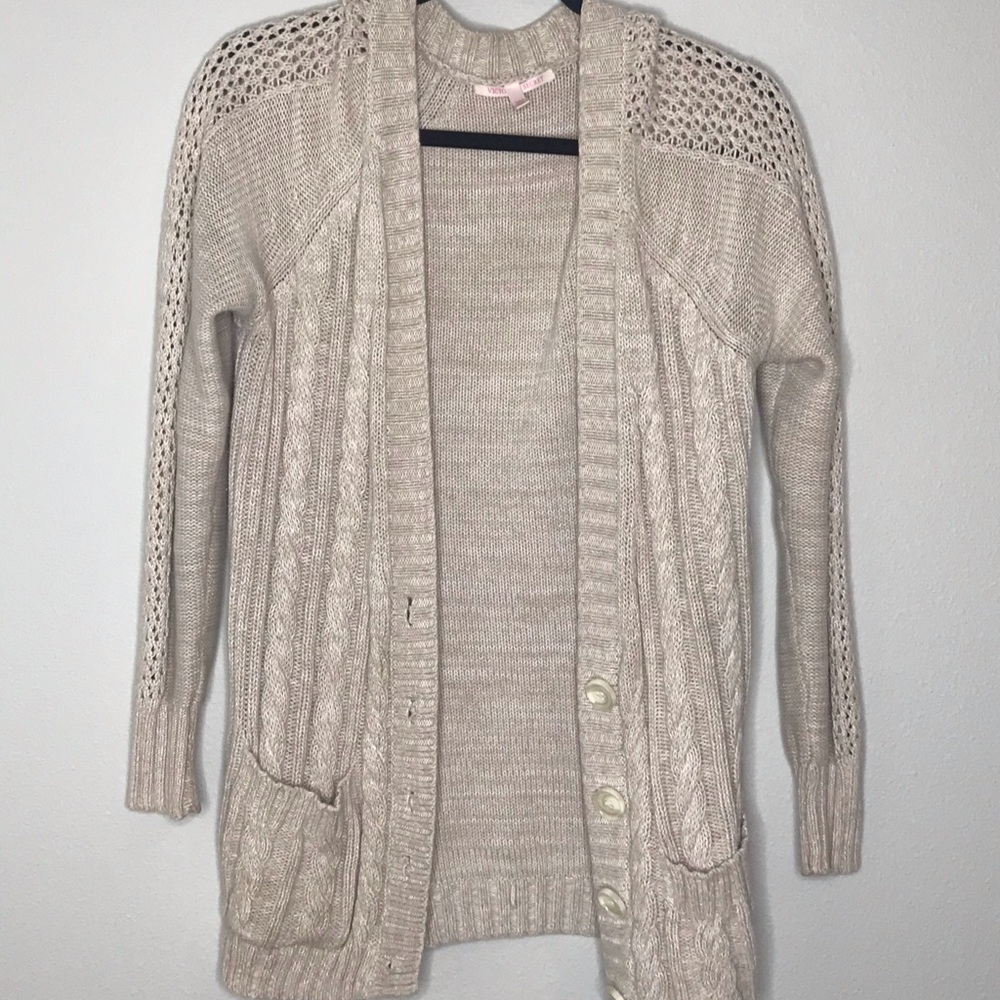Knit Cardigan {VICTORIAS SECRET}
